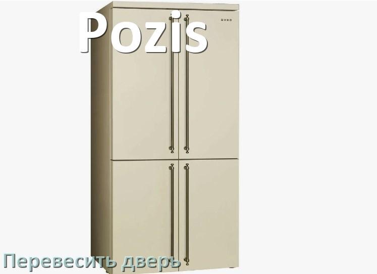 
Как перевесить дверь холодильника Pozis и поменять сторону