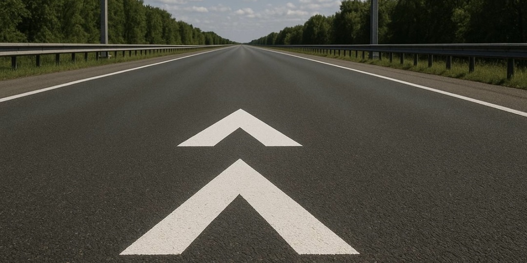 «Автодор» ввёл новую разметку: что значат стрелки на трассе и почему важно их заметить