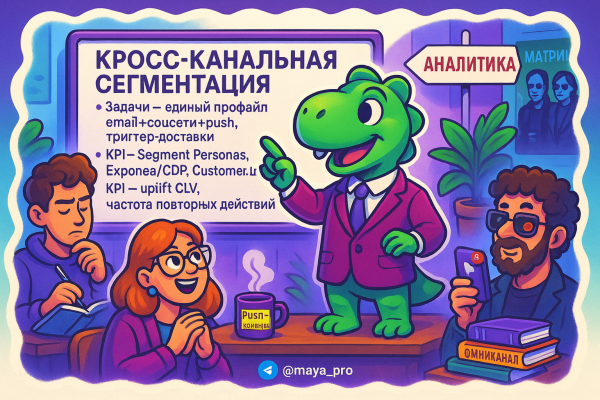    Кросс-канальная сегментация: как автоматизация превращает маркетинг в искусство взаимодействия Артур Хорошев