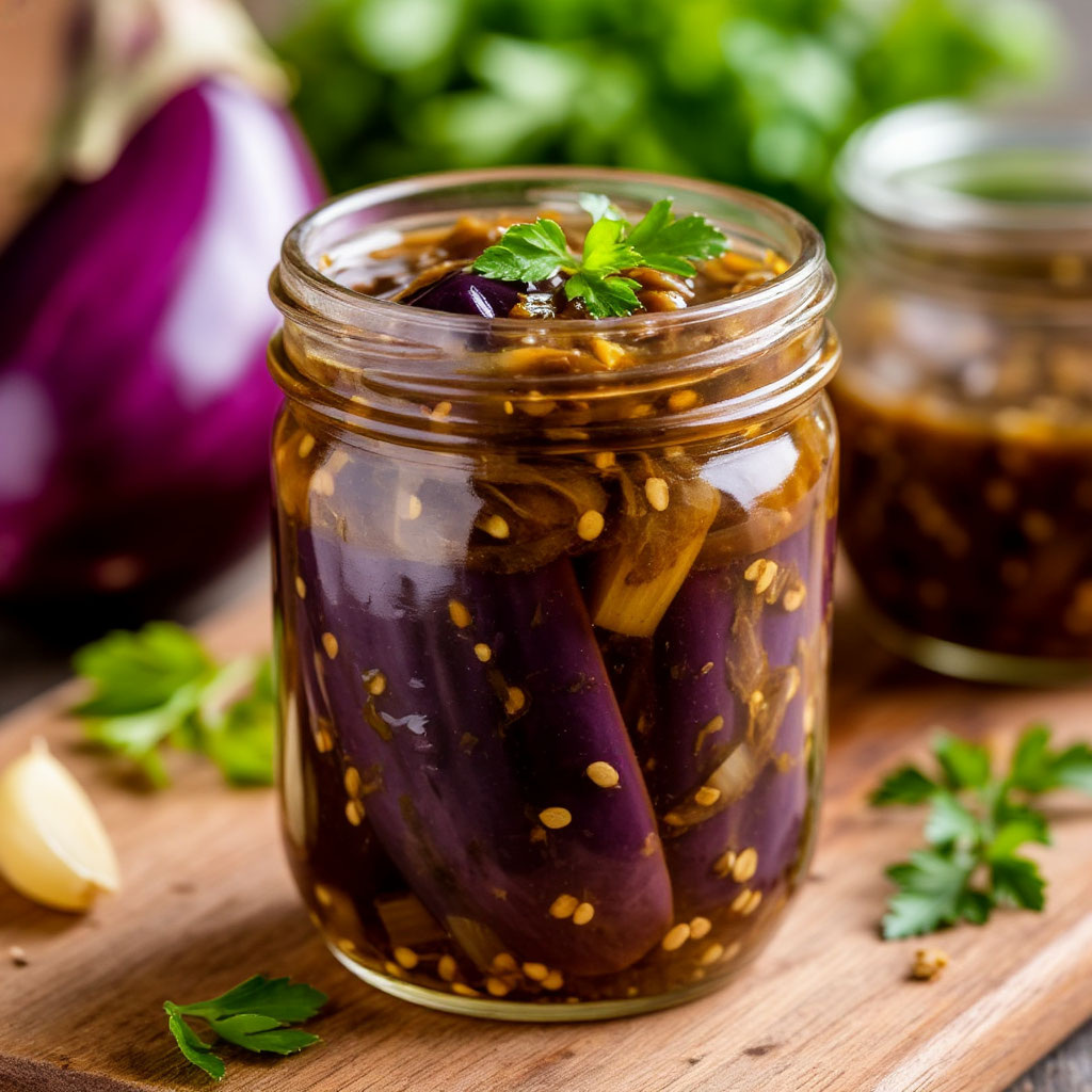 Баклажаны в банке