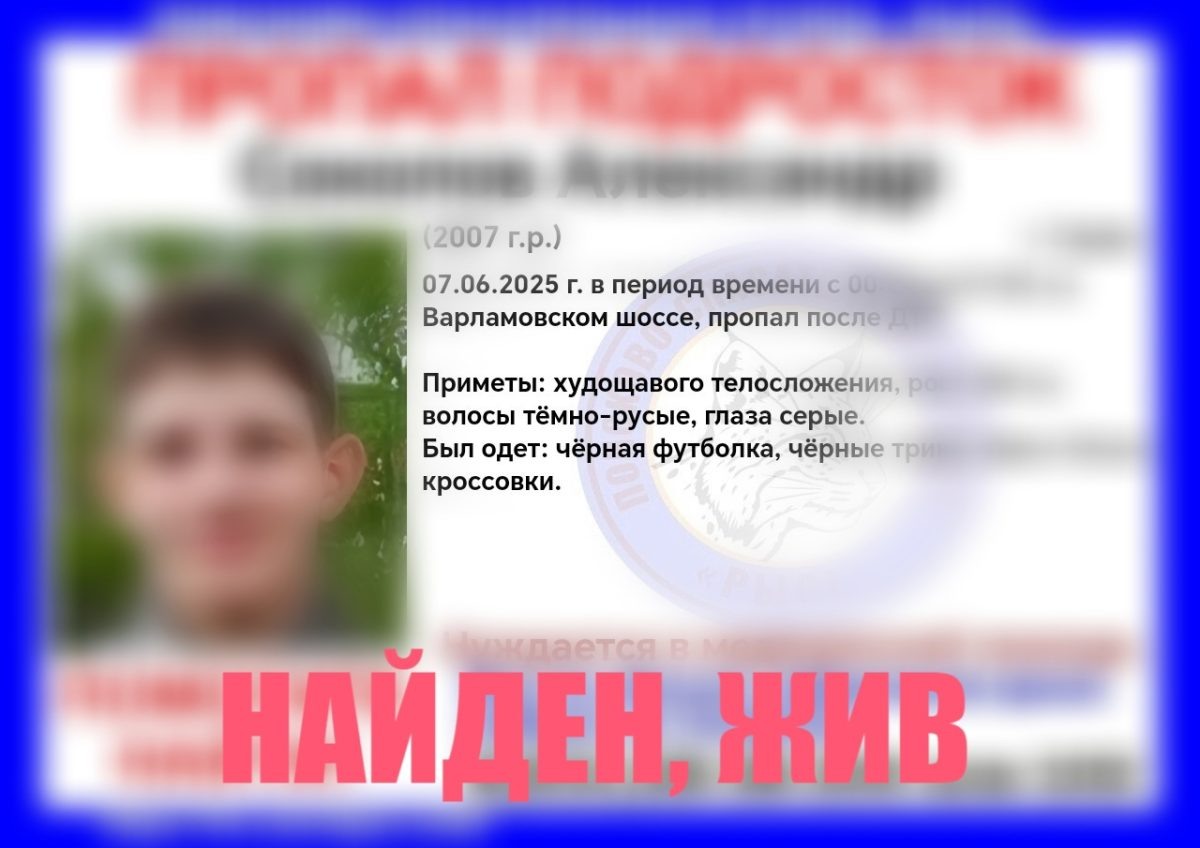    Мальчик пропал после ДТП на Варламовском шоссе