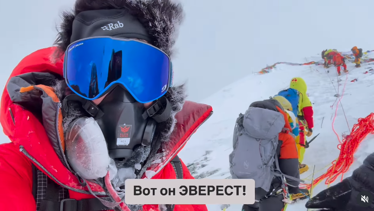 Кадр из соцсети В. Бони