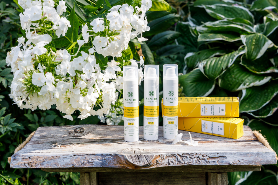 Солнцезащитное молочко от Sentio