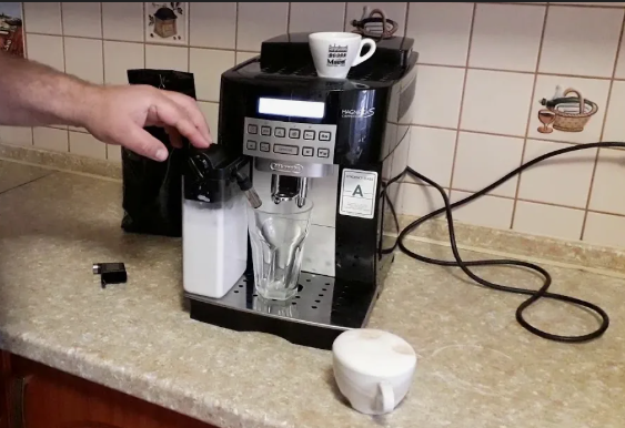 Использование кофемашины