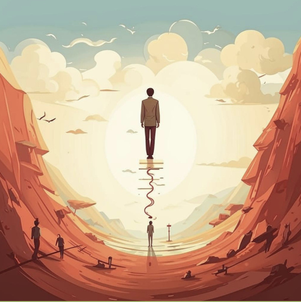 Вот так видит точку личностного роста нейросеть