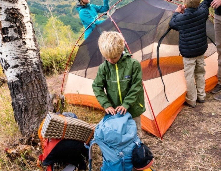 Поход с детьми 