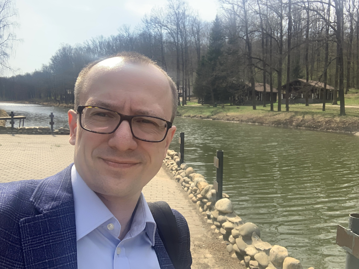 Автор и река Осетр