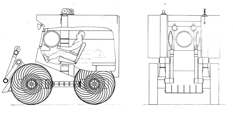  ЛИМ -  Лунная инженерная машина (Изображение РКК Энергия")