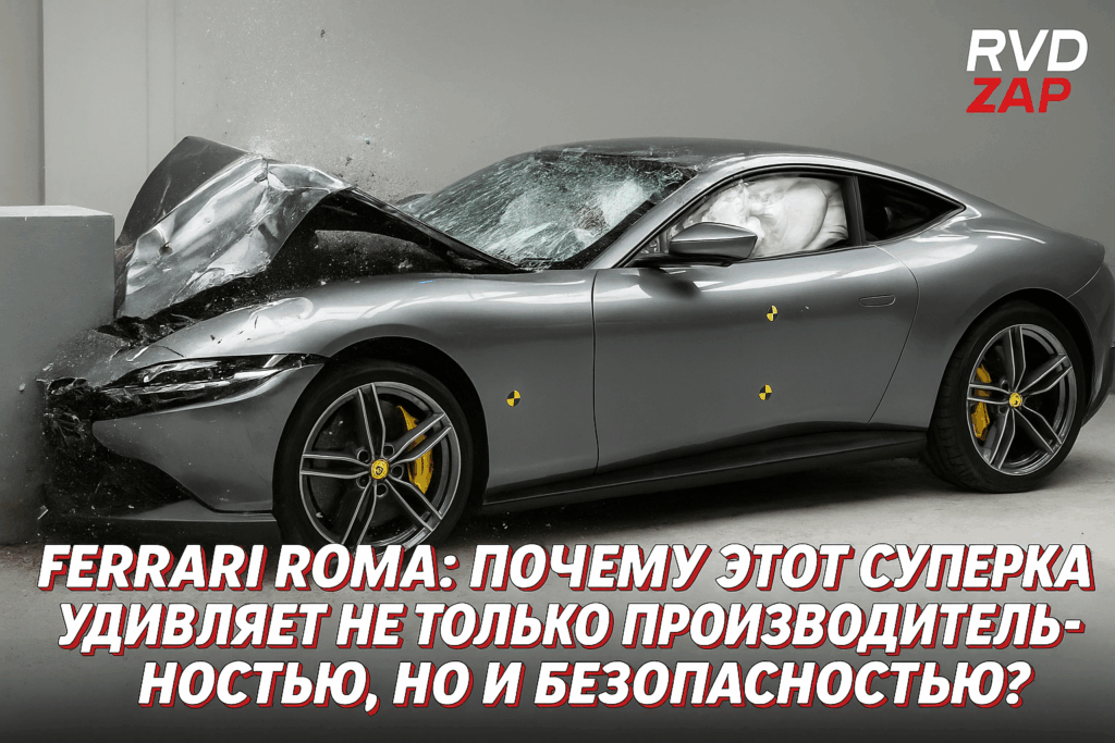   Краш-тест Ferrari Roma: правда или вымысел? admin