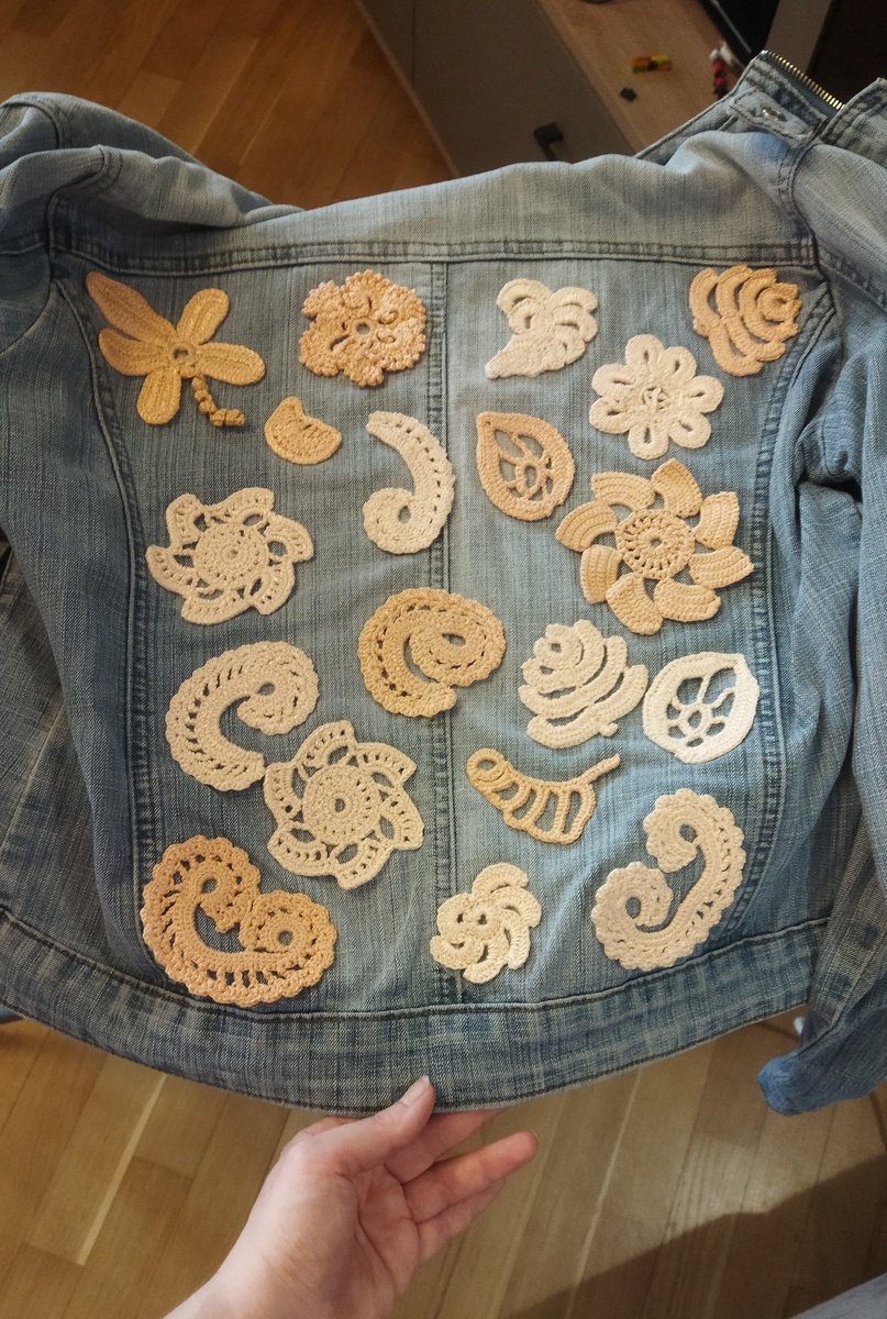 Переделка джинсовой куртки