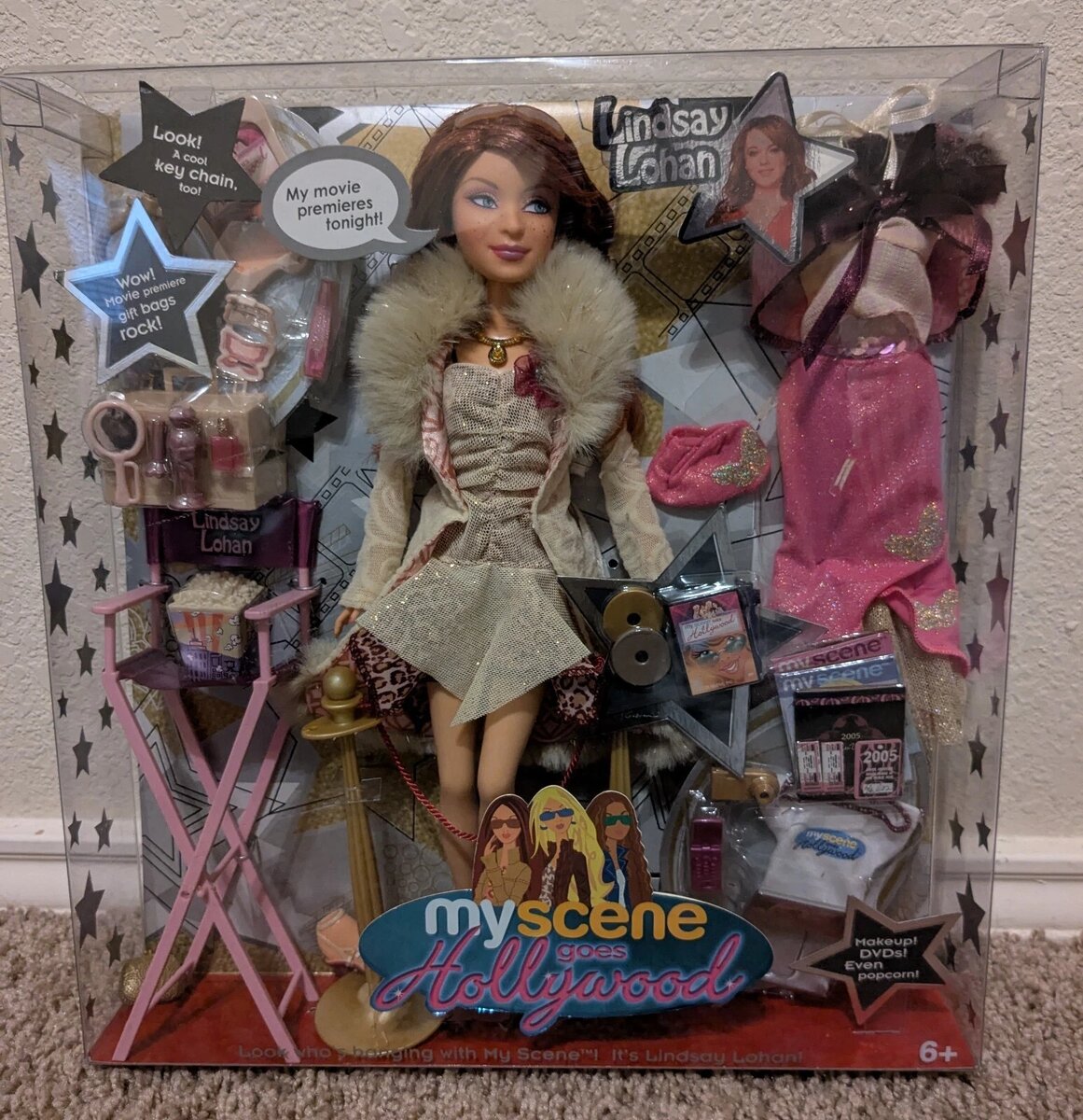 Lindsay Lohan My Scene Goes Hollywood Doll Mattel. Фото с eBay.com 