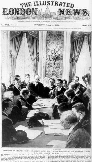 Джозеф Брюс Исмей перед американской комиссией