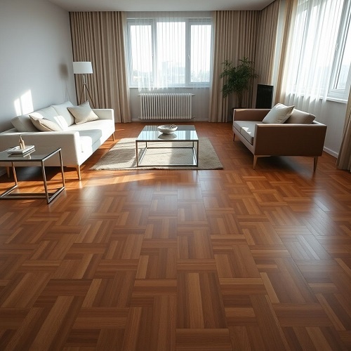 Советский паркет в современном интерьере