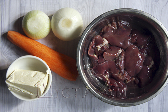 Что нужно для паштета из куриной печени.