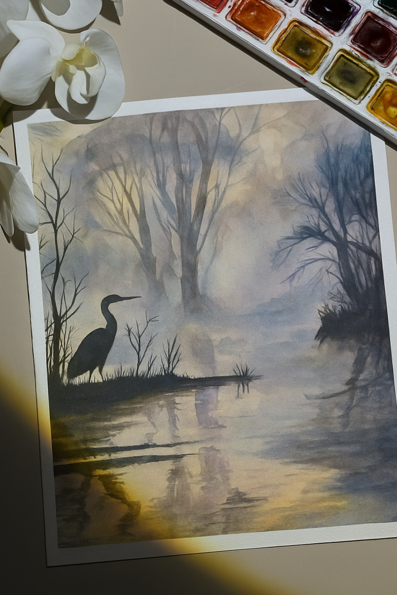 Нарисовала эту иллюстрацию к статье. Для меня она — визуальное отражение творческого кризиса.