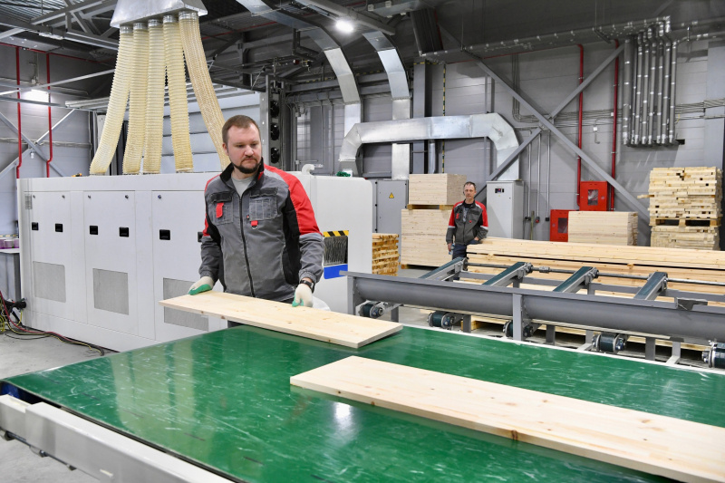    Деревообрабатывающий завод открыли в КарелииАртур Парфенчиков / ВК