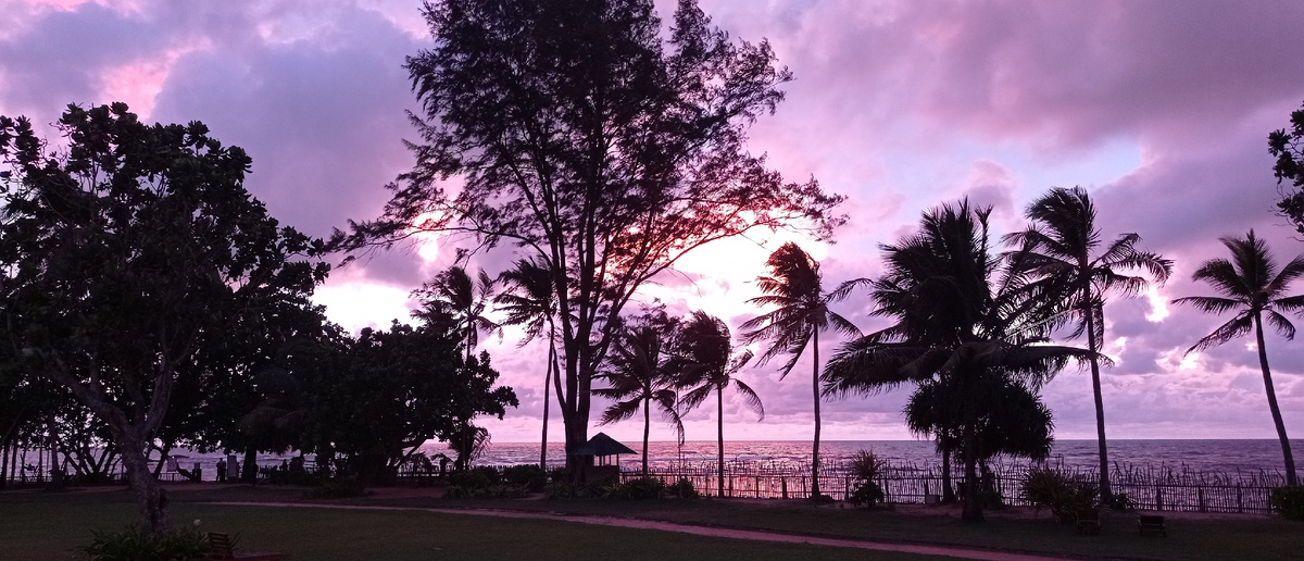 Шри-Ланка - закат. 