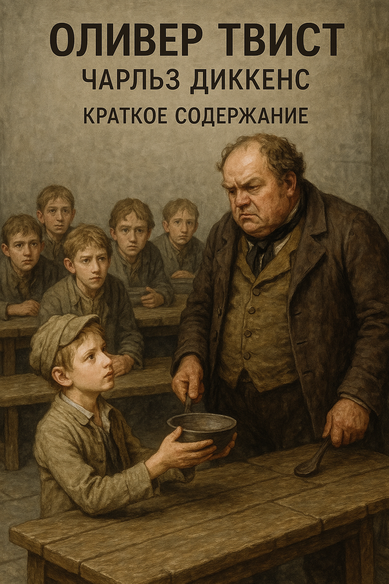 Приключения Оливера Твиста. Чарльз Диккенс. Краткое содержание