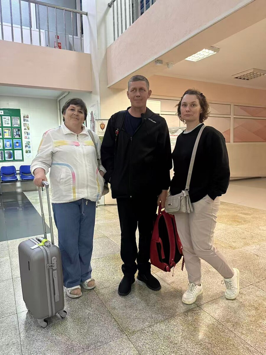 Выезд в Китай