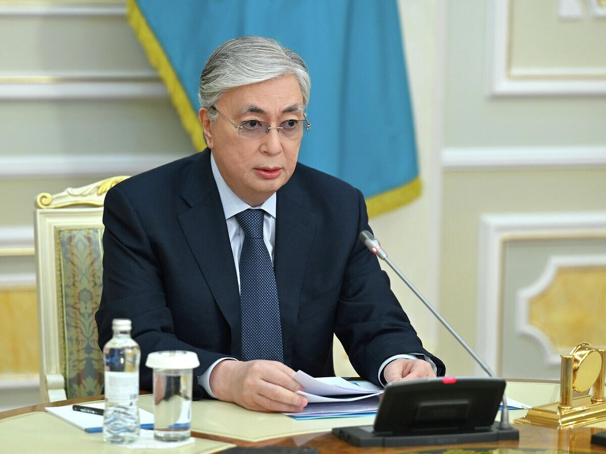    Президент Казахстана Касым-Жомарт Токаев© Фото : пресс-служба президента Республики Казахстан