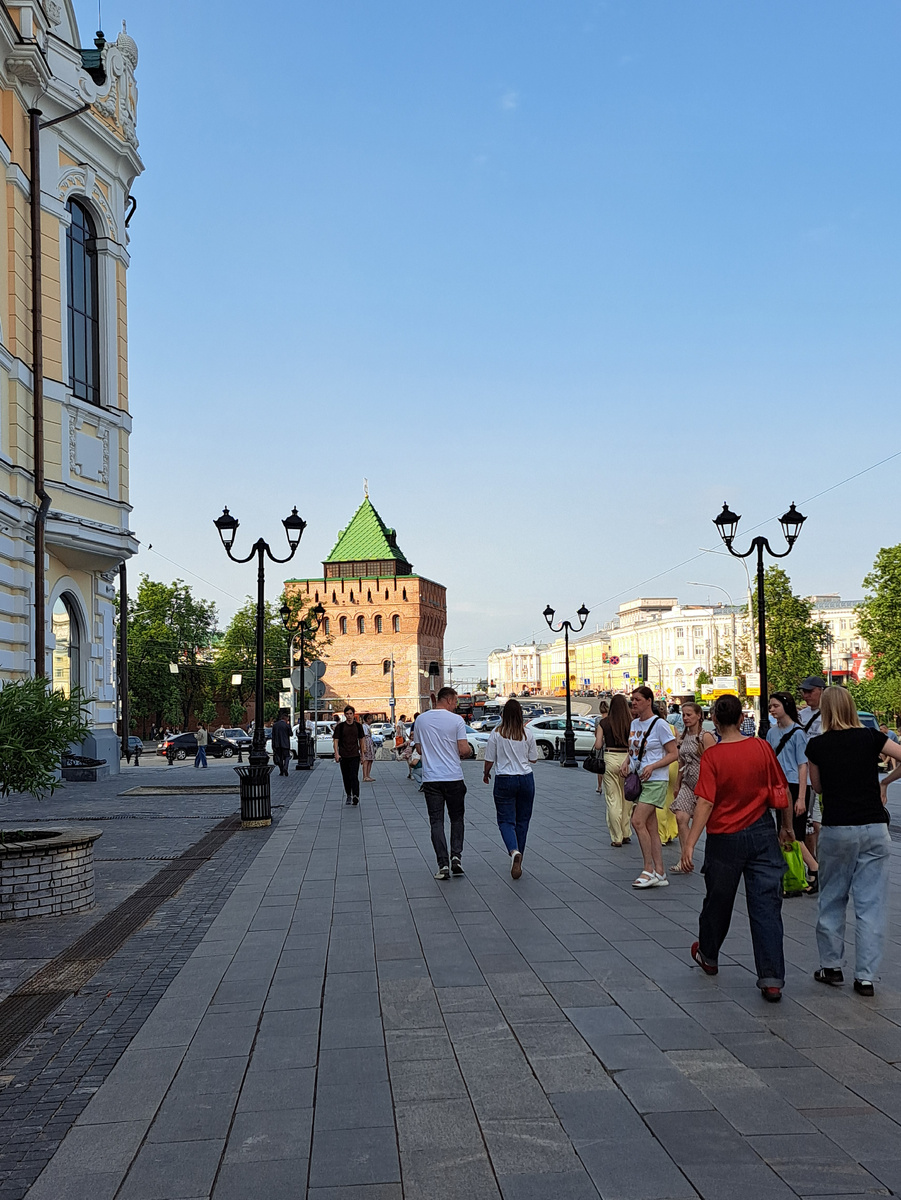 Нижний Новгород. Большая Покровская. Фото автора статьи