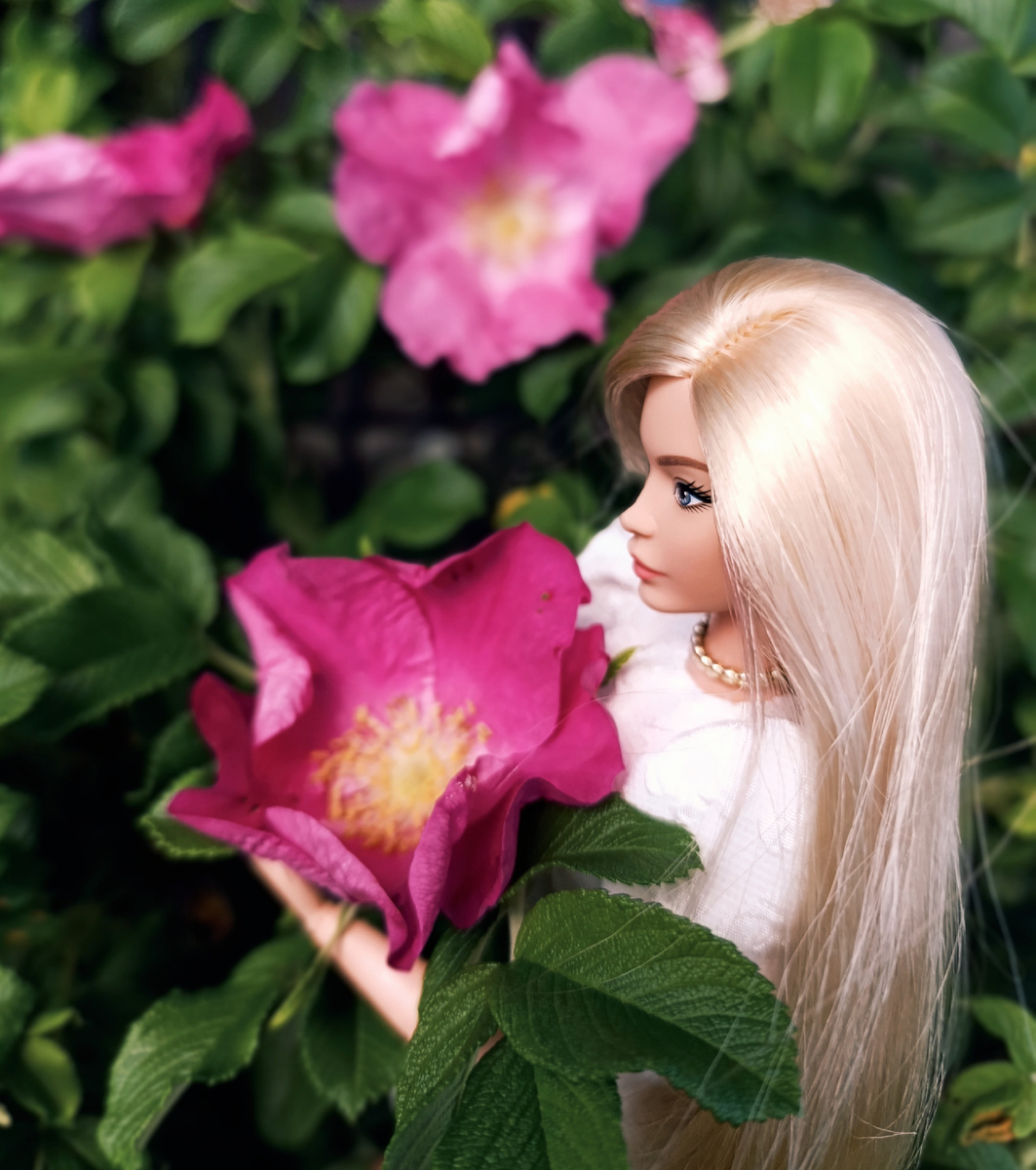 -Какой чудесный аромат у этих цветов!