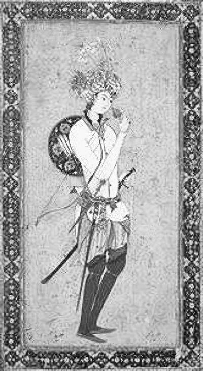 Неизв. автор. Харун ар-Рашид в книге «Тысяча и одна ночь». XVI век