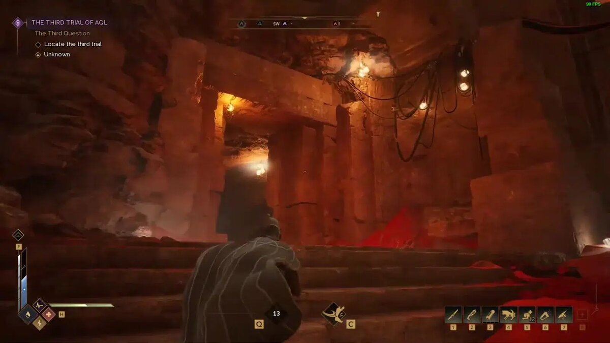    Вход в третье испытание AQL