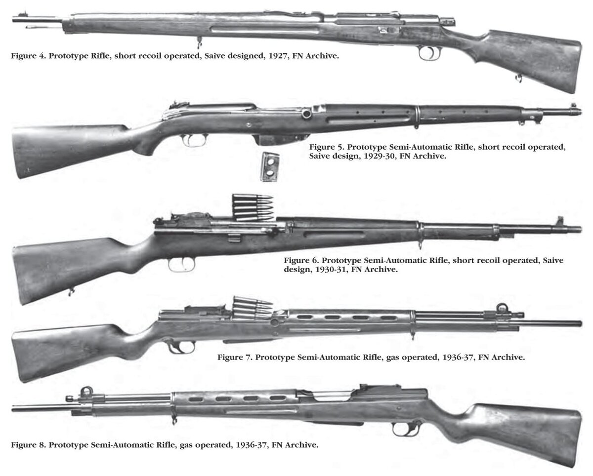 Экспериментальные винтовки Д. Сэйва.