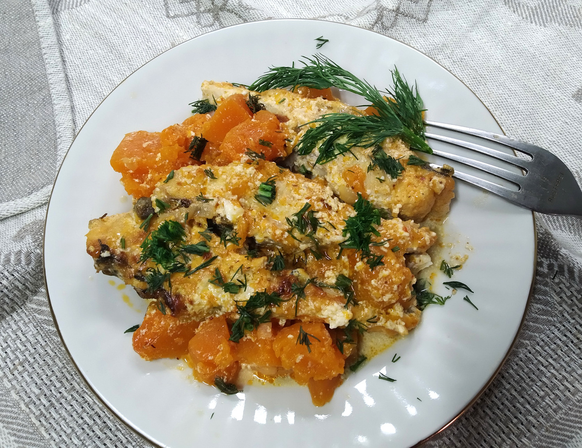 Рыба в соусе