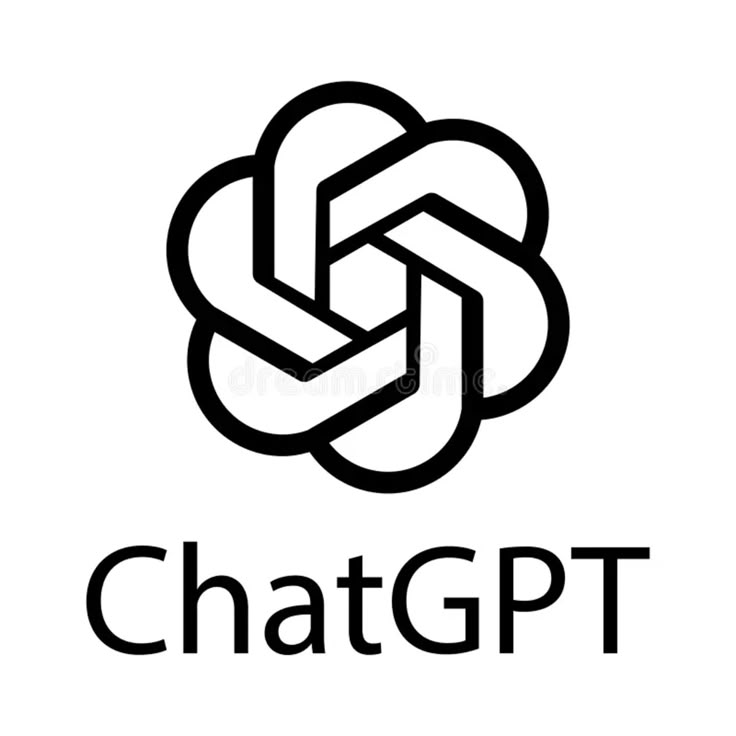 Логотип нейросети "ChatGPT" от компании OpenAI.