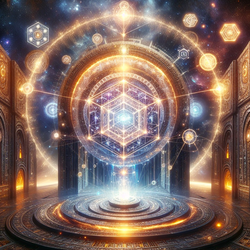 Куб Метатрона. ИИ Генерация Савмея.