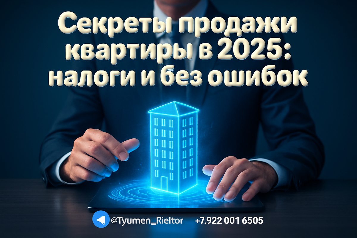    Секреты продажи квартиры в 2025: налоги и без ошибок. Святослав Шакин