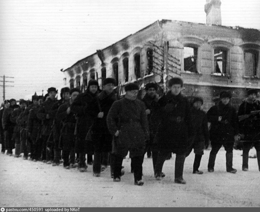 освобожденная Руза. 1942г.