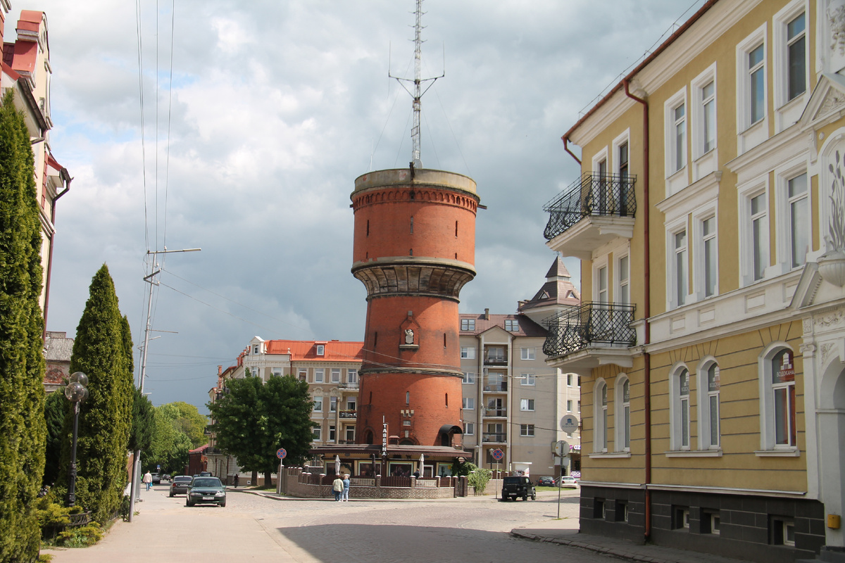 Водонапорная башня. Черняховск