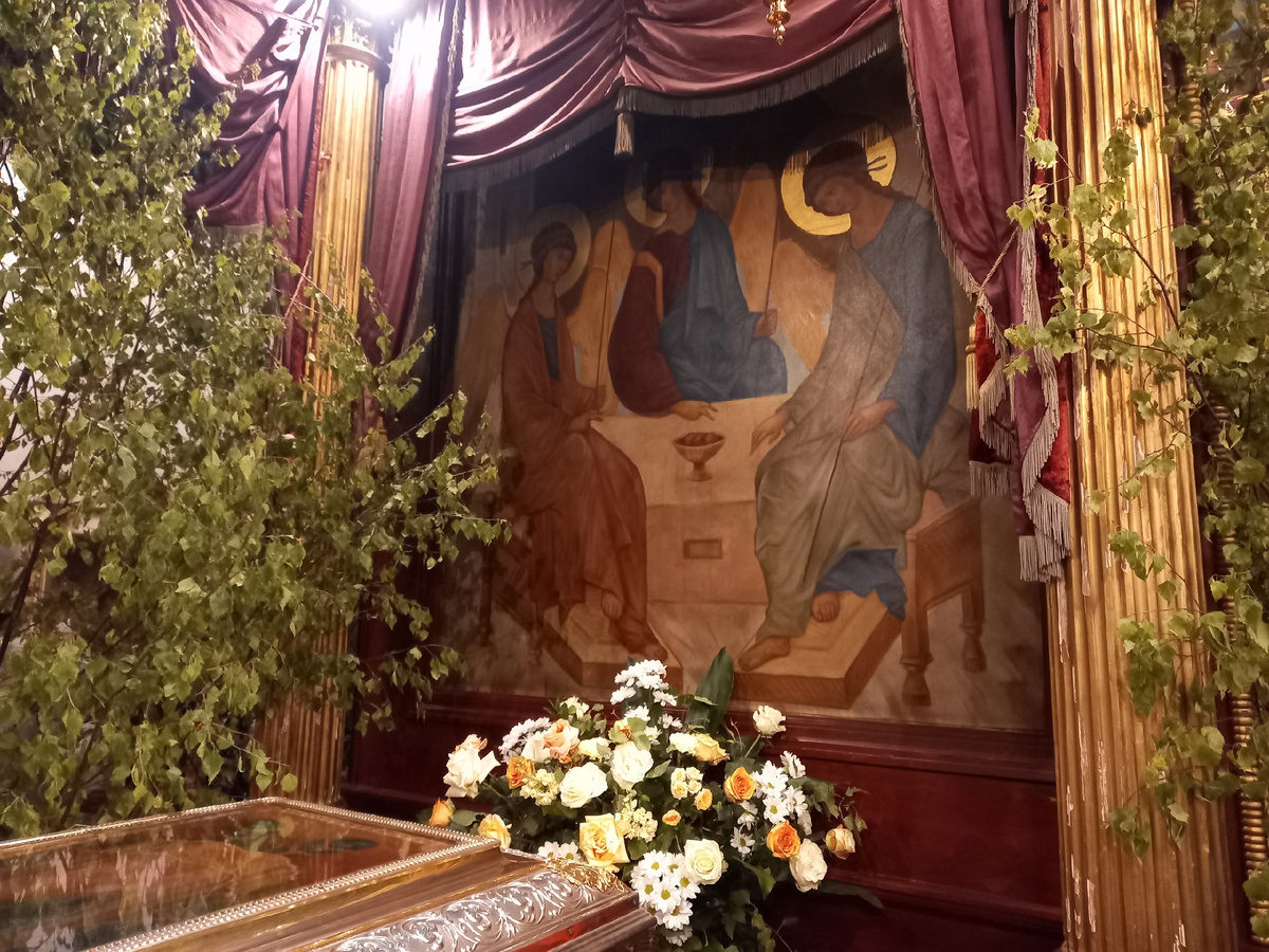 икона из Троицкого Собора Пскова