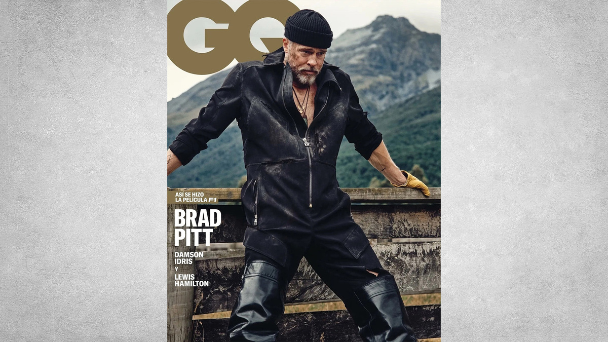 Брэд Питт - Обложка GQ