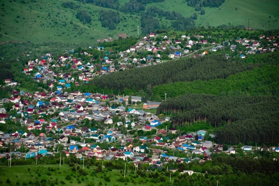    Горно-Алтайск с высоты птичьего полета. Источник: Администрация Горно-Алтайска