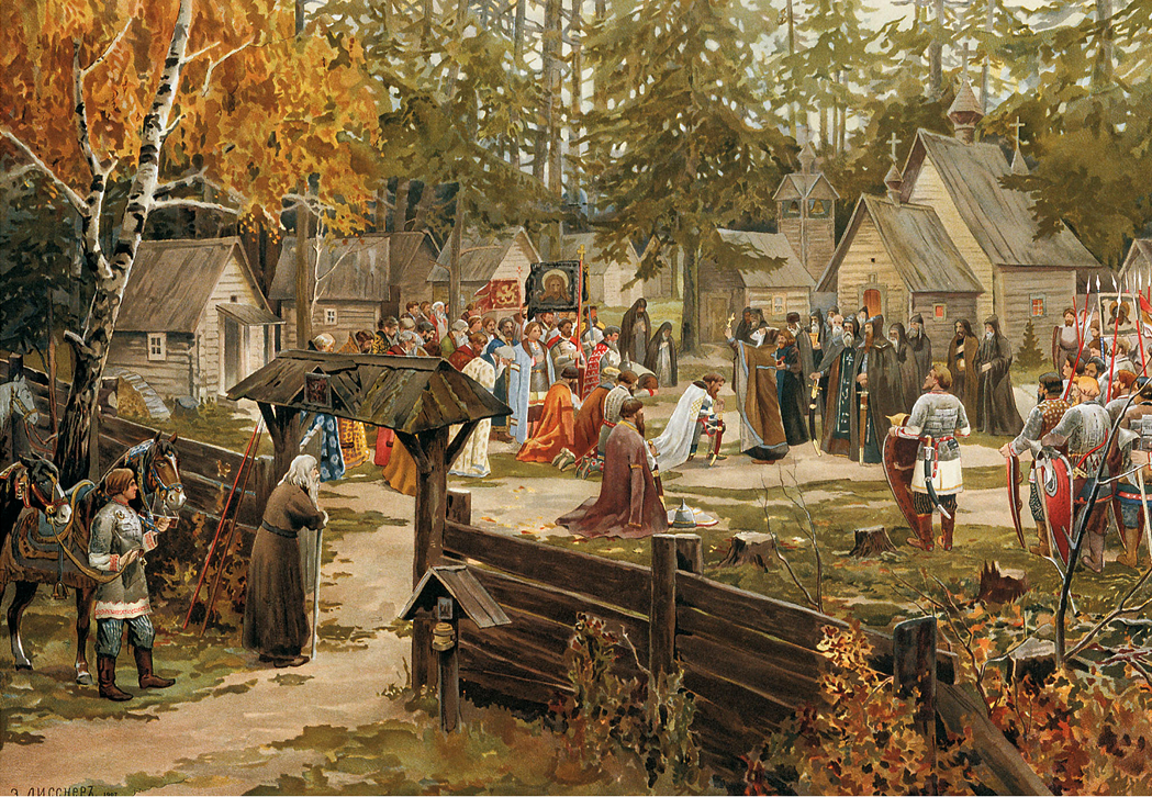 Троице-Сергиева лавра, Эрнест Лисснер 1907 год