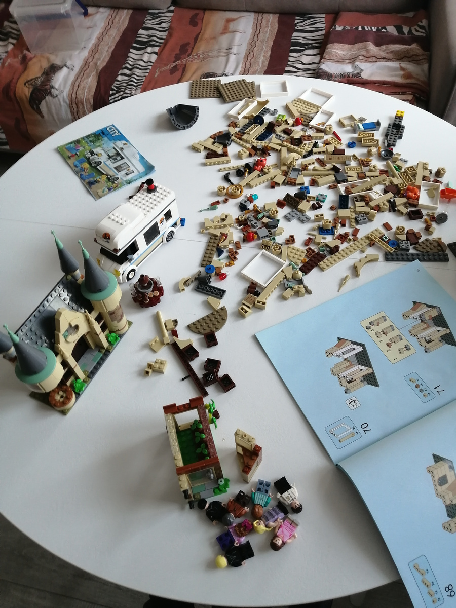 Собираем Замок Гарри Поттера 