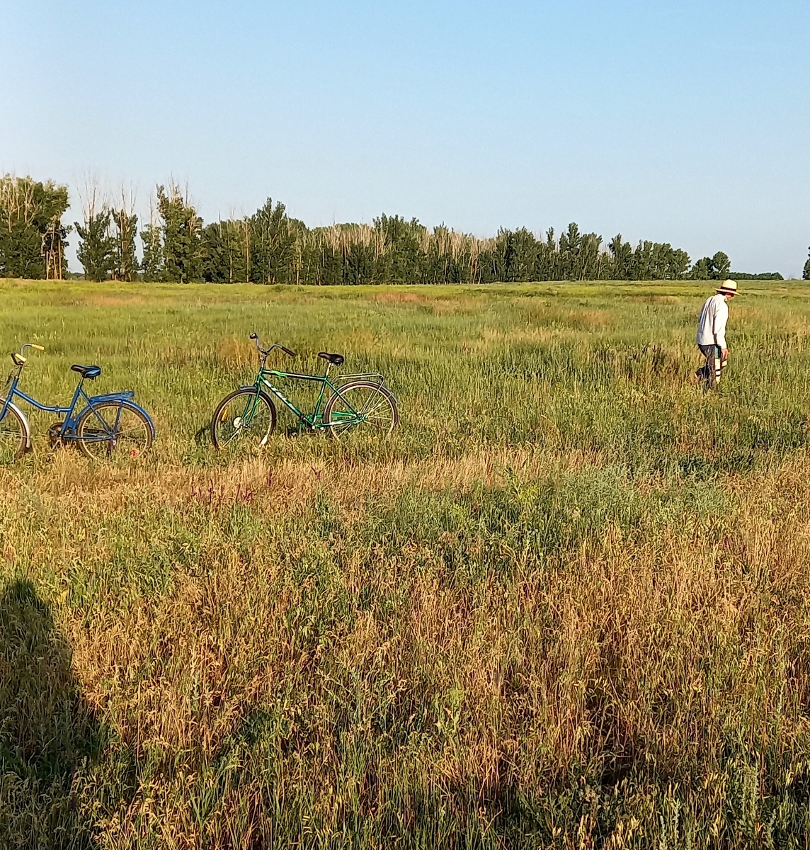 Фото автора. За чабрецом.