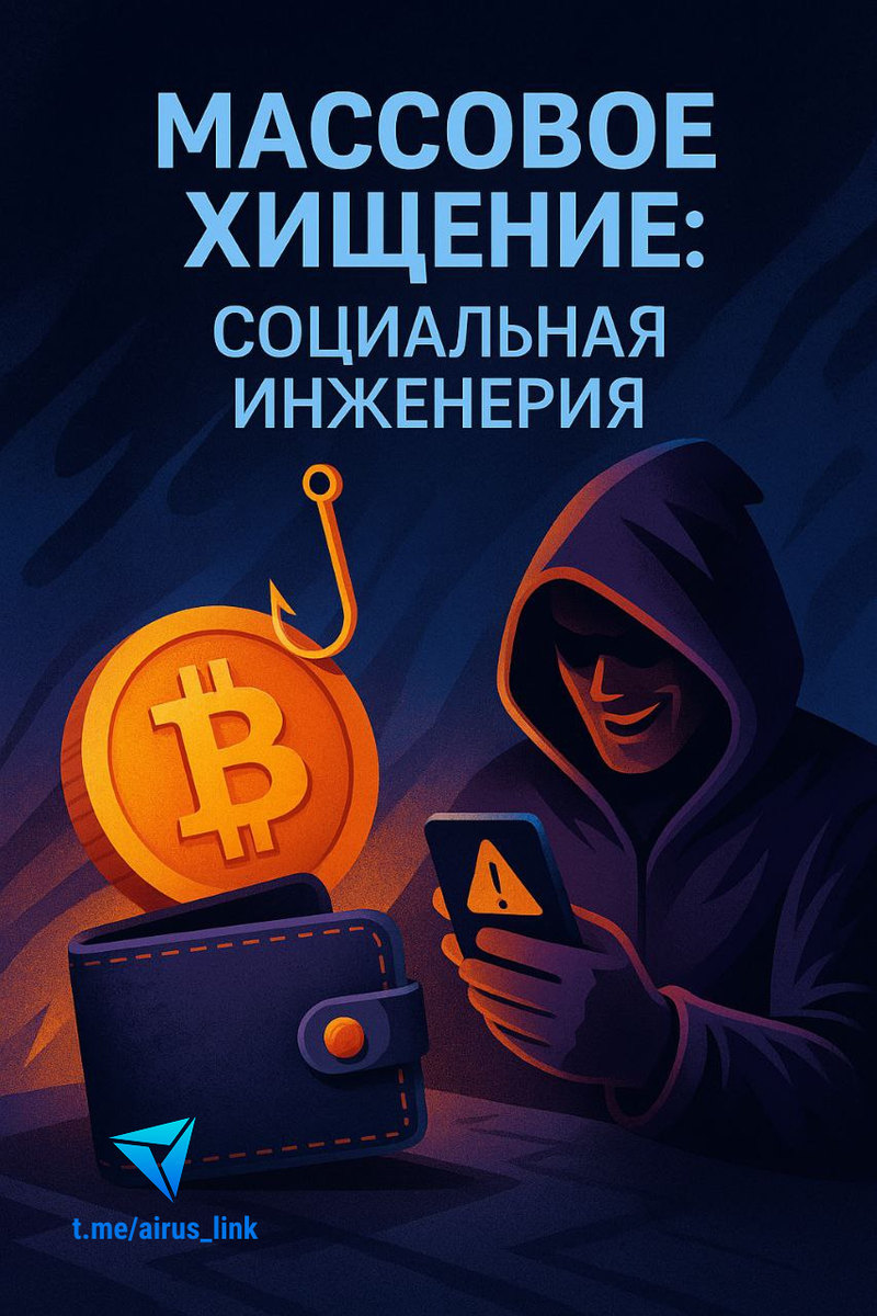 Массовое хищение криптовалюты