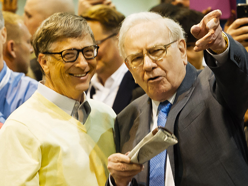 Билл Гейтс и Уоррен Баффет