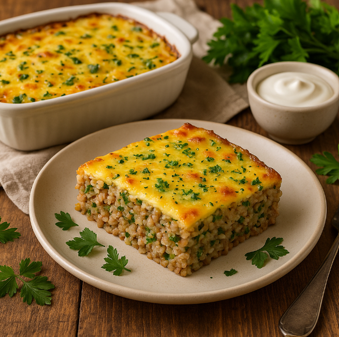 Гречневая запеканка с яйцом в духовке рецепты от Дарики