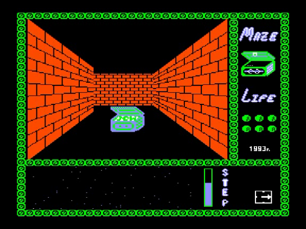 Псевдотрехмерная игра «Maze» Битюцкова С. Н. с очень быстрой графикой. Авторство изображения: Vlad Tru. Собственная работа, CC BY-SA 4.0, https://commons.wikimedia.org/w/index.php?curid=35690819