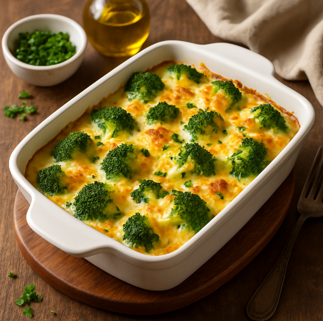 Брокколи с сыром в духовке рецепты от Дарики