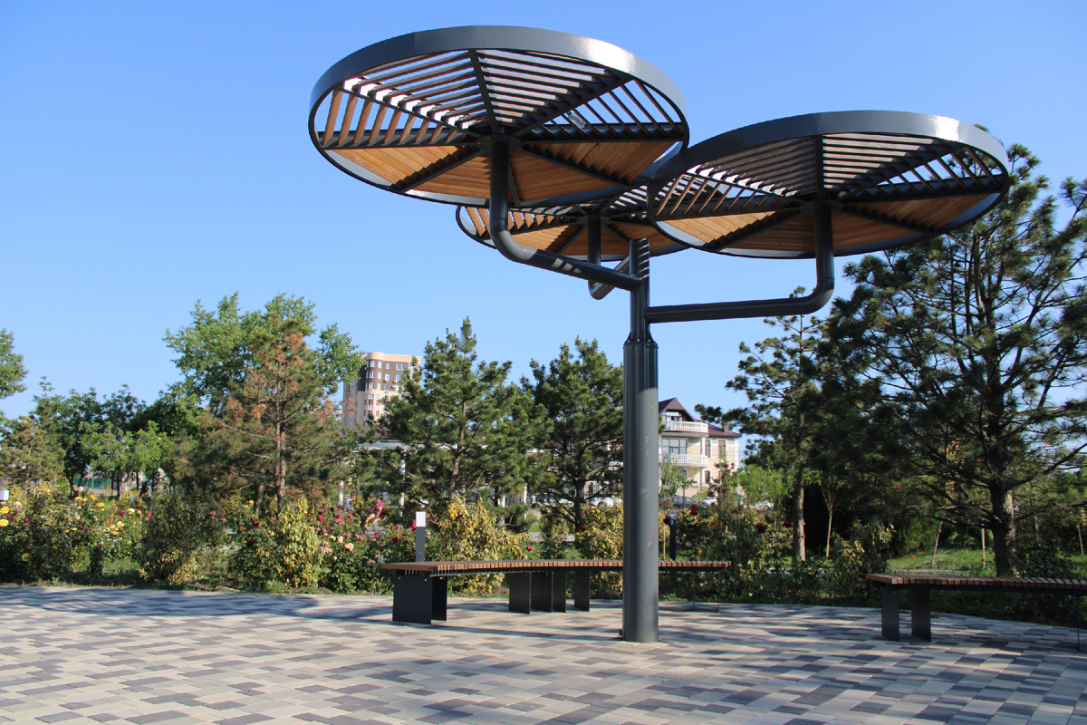 парк "Ореховая роща" в Анапе