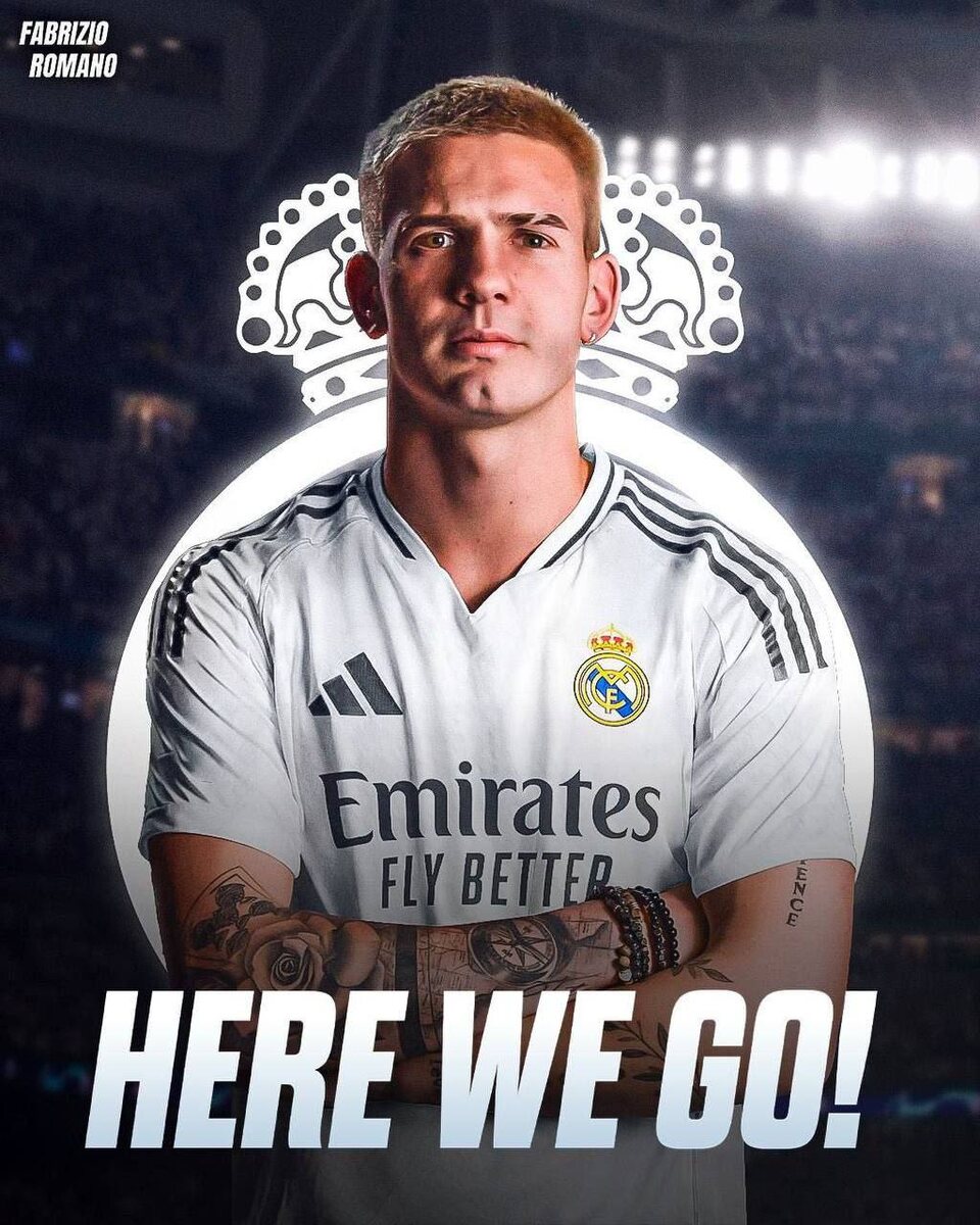 🗞Фабрицио Романо. Франко Мастантуоно 🇪🇸Игрок «Реала». 💥

Контракт будет подписан до лета 2031 года. ✍️

Стоимость трансфера — 45 миллионов евро. 💰