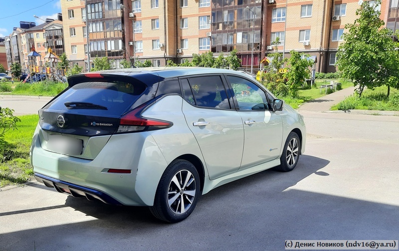 Наш Nissan Leaf - 2018