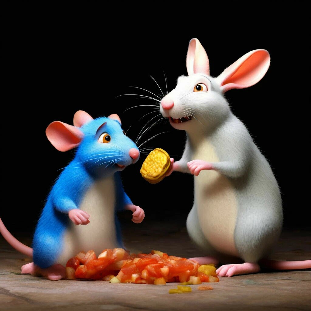 Кролик и Крыса